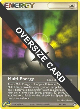 Multi Energy 093/100 - Holofoil Jumbo Cards - Promo