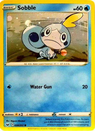 Sobble 054/202 - Holofoil Blister Exclusives - Promo