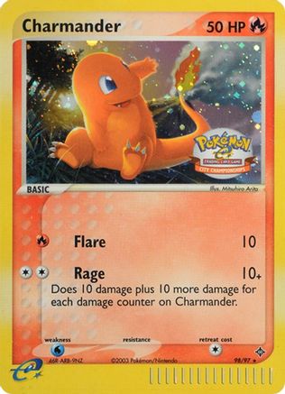 Charmander 098/97 - Holofoil League & Championship Cards - Promo