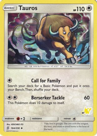 Tauros 164/236 Battle Academy - Promo