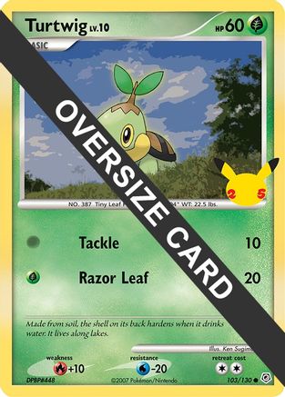 Turtwig 103/130 First Partner Pack - Promo