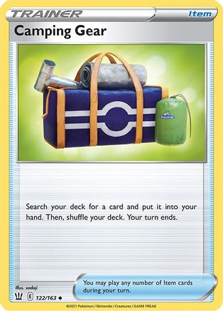 Camping Gear 122/163 SWSH05 Battle Styles - Uncommon