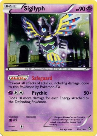 Sigilyph 052/124 - Holofoil Blister Exclusives - Promo