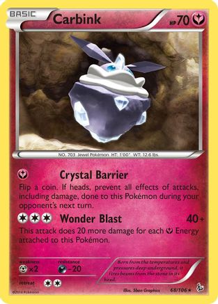 Carbink 068/106 Deck Exclusives - Rare
