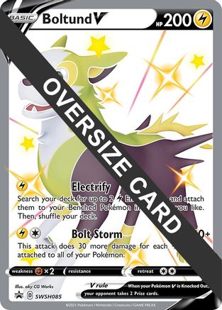 Boltund V SWSH085 - Holofoil Jumbo Cards - Promo