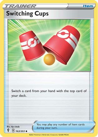 Switching Cups 162/203 SWSH07 Evolving Skies - Uncommon