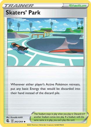 Skaters' Park 242/264 SWSH08 Fusion Strike - Uncommon
