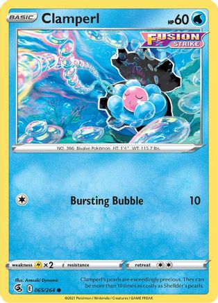 Clamperl 065/264 SWSH08 Fusion Strike - Common