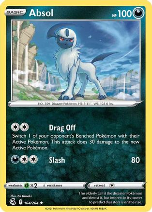 Absol 164/264 SWSH08 Fusion Strike - Rare