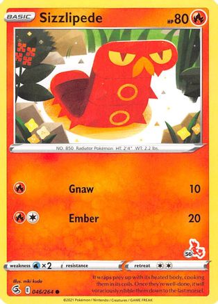 Sizzlipede 046/264 Battle Academy 2022 - Promo