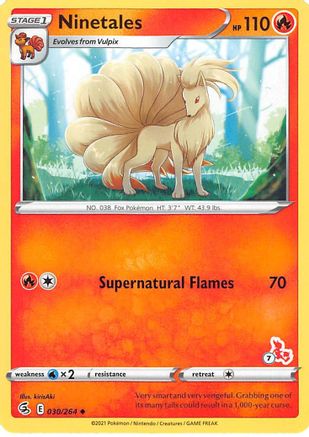Ninetales 030/264 Battle Academy 2022 - Promo