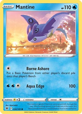 Mantine 034/189 SWSH10 Astral Radiance - Common