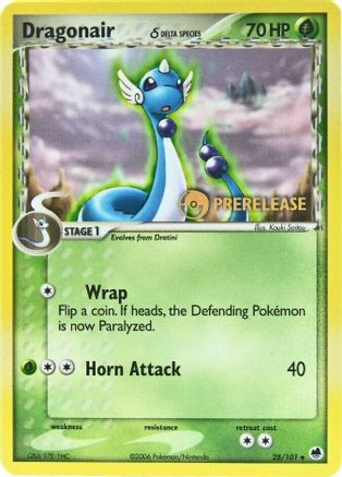 Dragonair (Delta Species) 028/101 Nintendo Promos - Promo