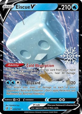 Eiscue V 055/192 - Holofoil Miscellaneous Cards & Products - Promo
