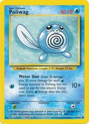 Poliwag 059/102 Base Set - Common