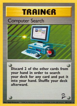 Computer Search 101/130 Base Set 2 - Rare
