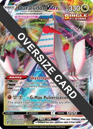 Duraludon VMAX 123/203 - Holofoil Jumbo Cards - Promo