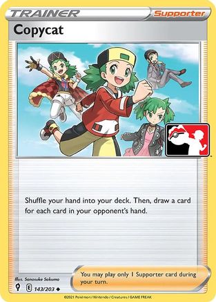 Copycat 143 - Holofoil Prize Pack Series Cards - Uncommon