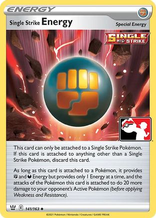 Single Strike Energy 141 Prize Pack Series Cards - Uncommon