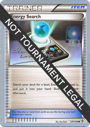 Energy Search - 2013 (Clement Lamberton) 128 World Championship Decks - Common