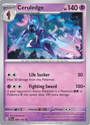 Ceruledge 098/193 - Holofoil SV02 Paldea Evolved - Rare