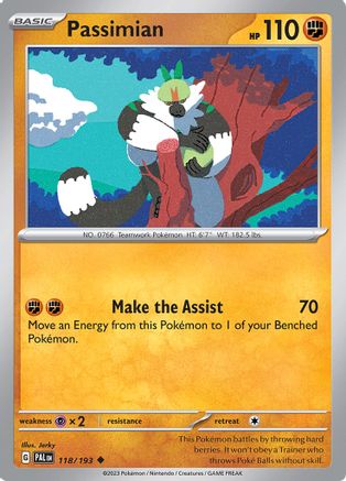 Passimian 118/193 SV02 Paldea Evolved - Uncommon