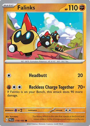 Falinks 119/193 - Reverse Holofoil SV02 Paldea Evolved - Common