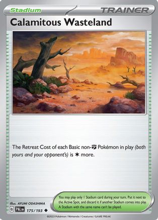 Calamitous Wasteland 175/193 SV02 Paldea Evolved - Uncommon