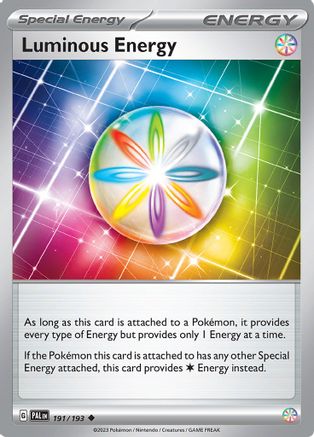 Luminous Energy 191/193 SV02 Paldea Evolved - Uncommon