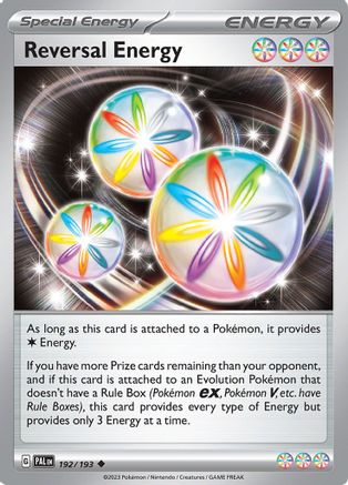 Reversal Energy 192/193 - Reverse Holofoil SV02 Paldea Evolved - Uncommon