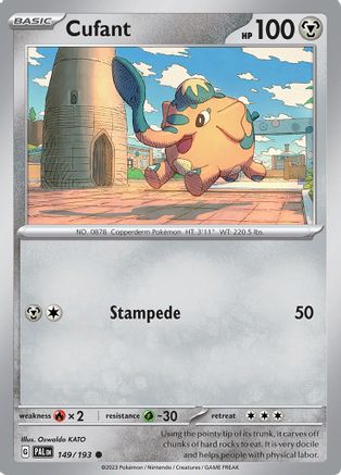 Cufant 149/193 - Reverse Holofoil SV02 Paldea Evolved - Common