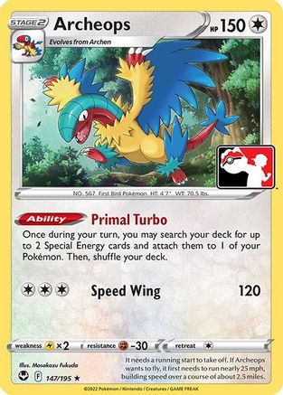 Archeops 147/195 Prize Pack Series Cards - Rare