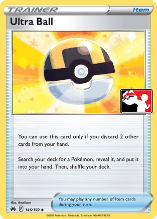 Ultra Ball 146/159 Prize Pack Series Cards - Uncommon