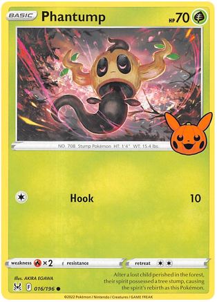 Phantump 016/196 Trick or Trade BOOster Bundle 2023 - Common