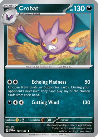 Crobat 112/182 SV04 Paradox Rift - Uncommon