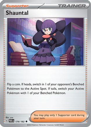 Shauntal 174/182 - Reverse Holofoil SV04 Paradox Rift - Uncommon