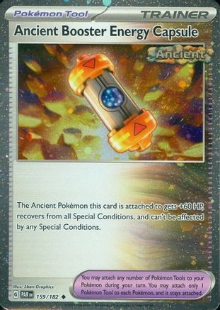 Ancient Booster Energy Capsule 159/182 - Holofoil Miscellaneous Cards & Products - Uncommon