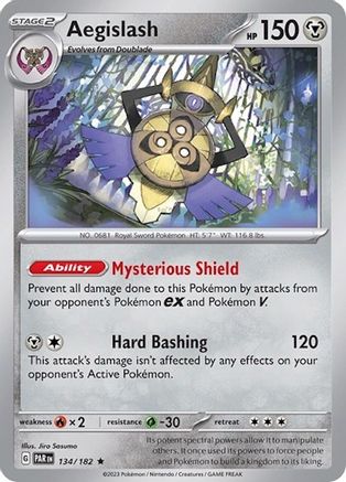 Aegislash 134/182 Deck Exclusives - Rare