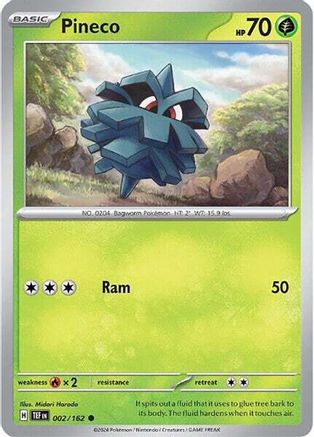 Pineco 002/162 SV05 Temporal Forces - Common