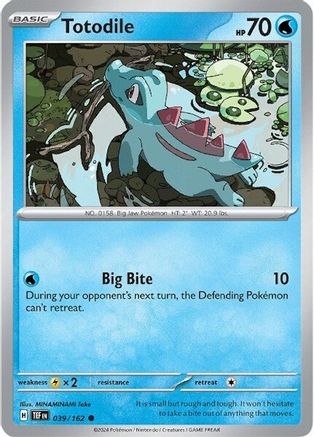 Totodile 039/162 SV05 Temporal Forces - Common
