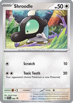 Shroodle 099 - Holofoil SV Scarlet & Violet Promo Cards - Promo
