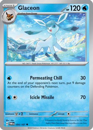 Glaceon 054/167 SV06 Twilight Masquerade - Uncommon