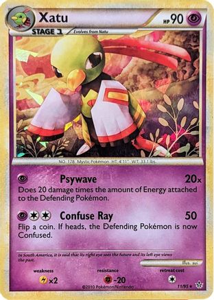 Xatu 011/95 - Holofoil Blister Exclusives - Holo Rare