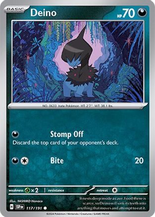 Deino 117/191 SV08 Surging Sparks - Common
