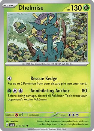 Dhelmise 010/191 SV08 Surging Sparks - Common