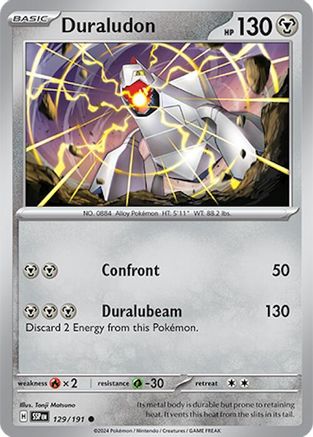 Duraludon 129/191 SV08 Surging Sparks - Common