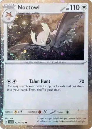 Noctowl 127/162 - Holofoil Miscellaneous Cards & Products - Promo