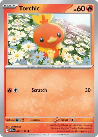 Torchic 022/159 SV09 Journey Together - Common