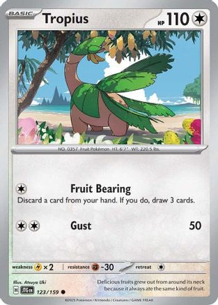 Tropius 123/159 SV09 Journey Together - Common