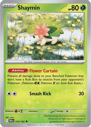Shaymin 010/182 SV10 Destined Rivals - Uncommon